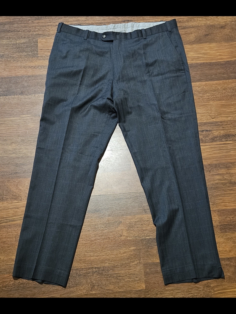 ANTAS mens foundation collection dress pants SIZE 44x32  COLOR BLACK CP22D